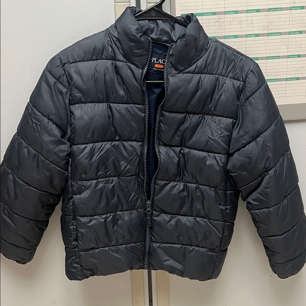 The Children's Place Charcoal Puffer Jacket